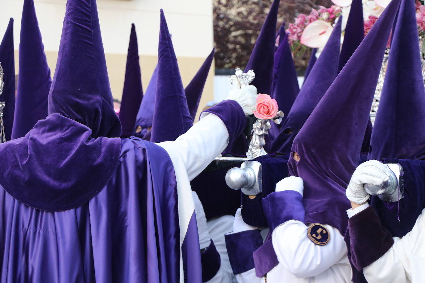 Procesión de La Soledad, dentro de la Cofradía de Jesús Divino Obrero. 