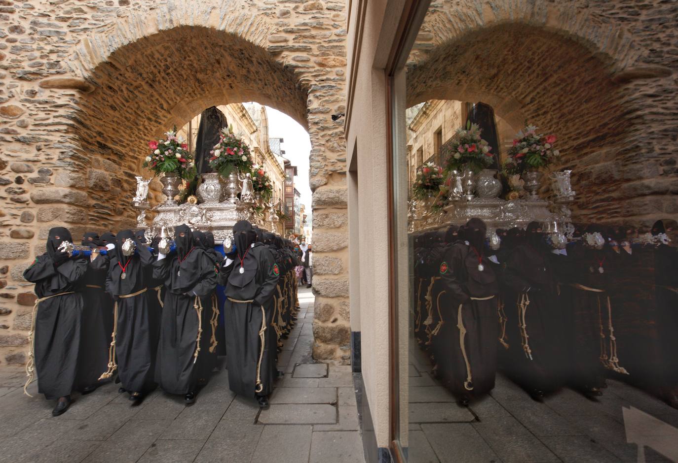 Procesión de Domingo de Resurrección en Ponferrada