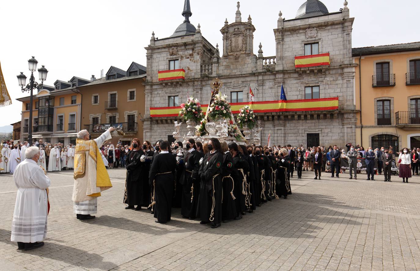 Procesión de Domingo de Resurrección en Ponferrada