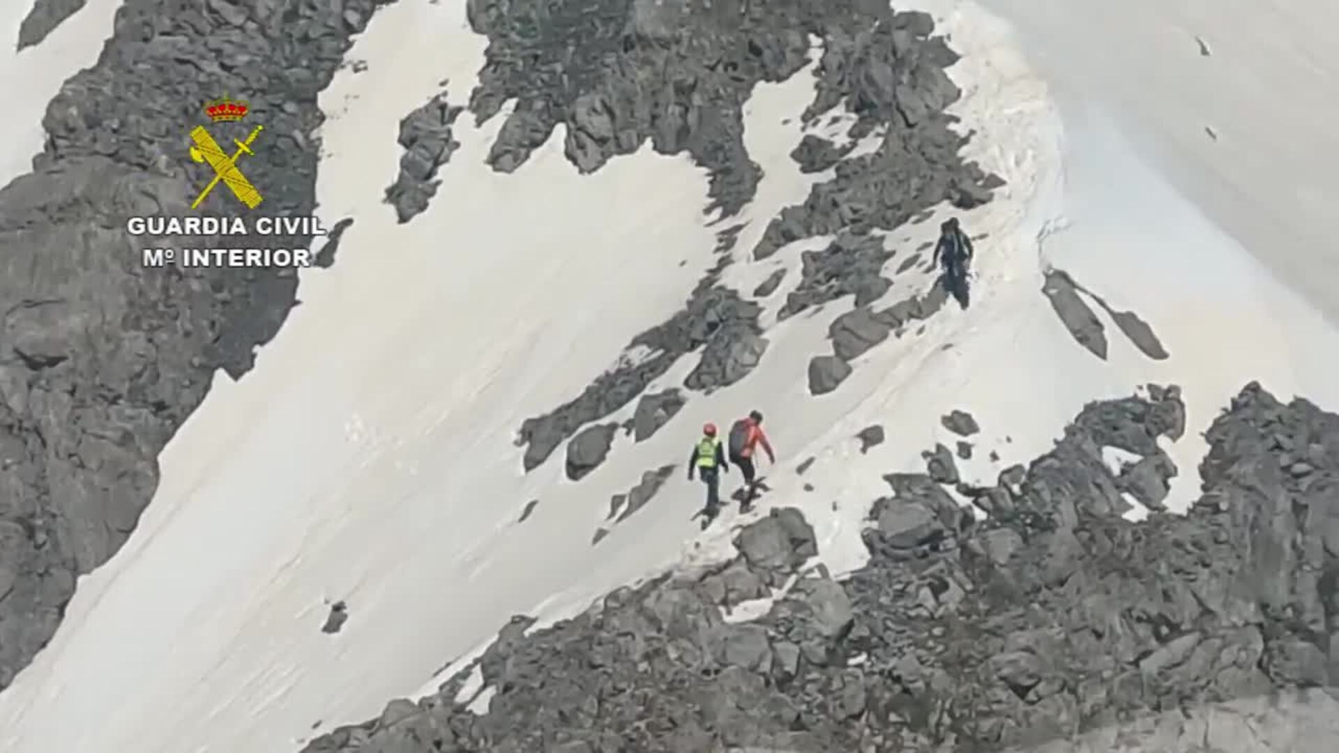 La Guardia Civil realizó tres rescates de montañeros en la provincia de León