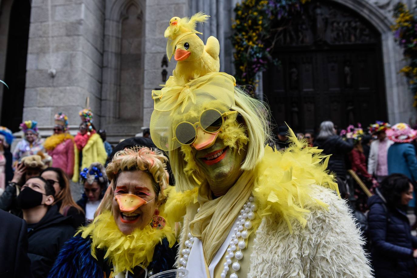 Fotos: Los sombreros imposibles del desfile de Pascua de Nueva York