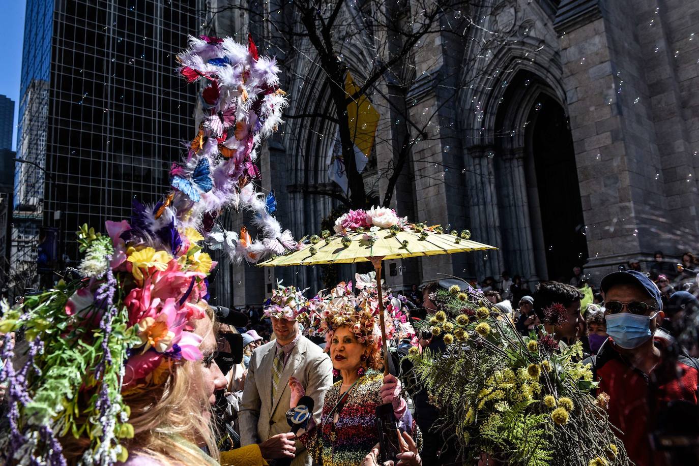 Fotos: Los sombreros imposibles del desfile de Pascua de Nueva York