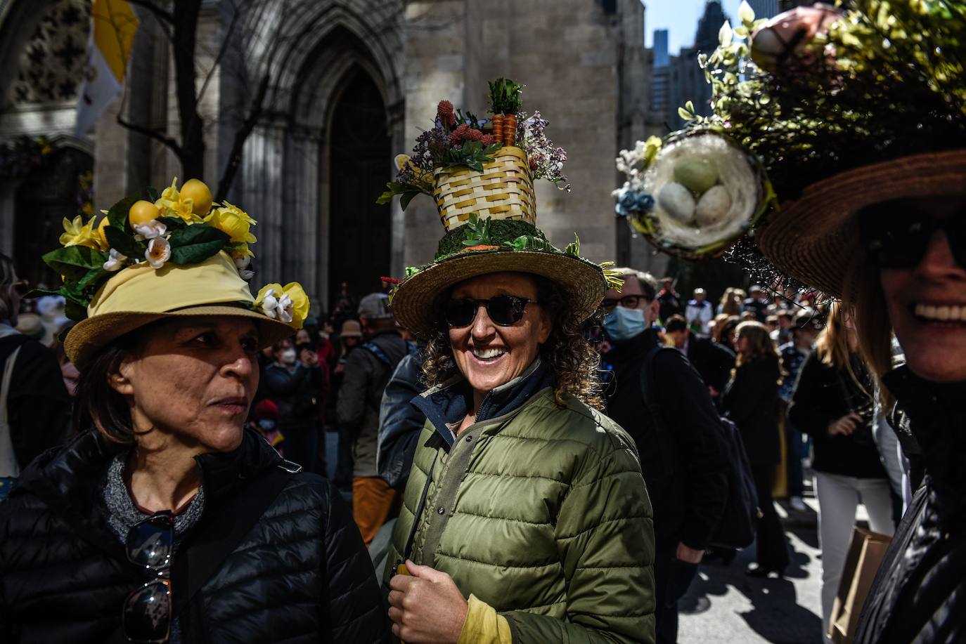 Fotos: Los sombreros imposibles del desfile de Pascua de Nueva York