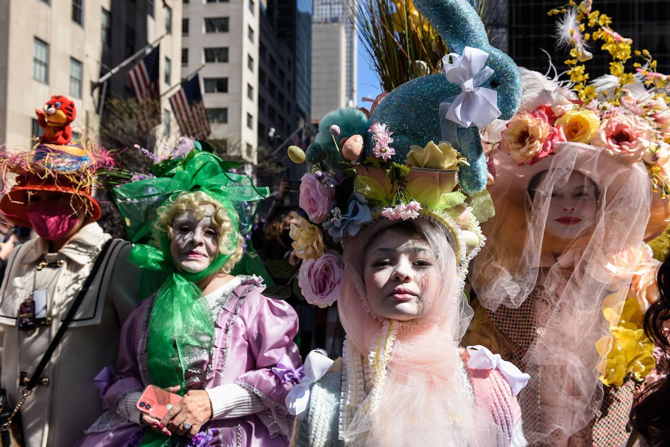 Fotos: Los sombreros imposibles del desfile de Pascua de Nueva York