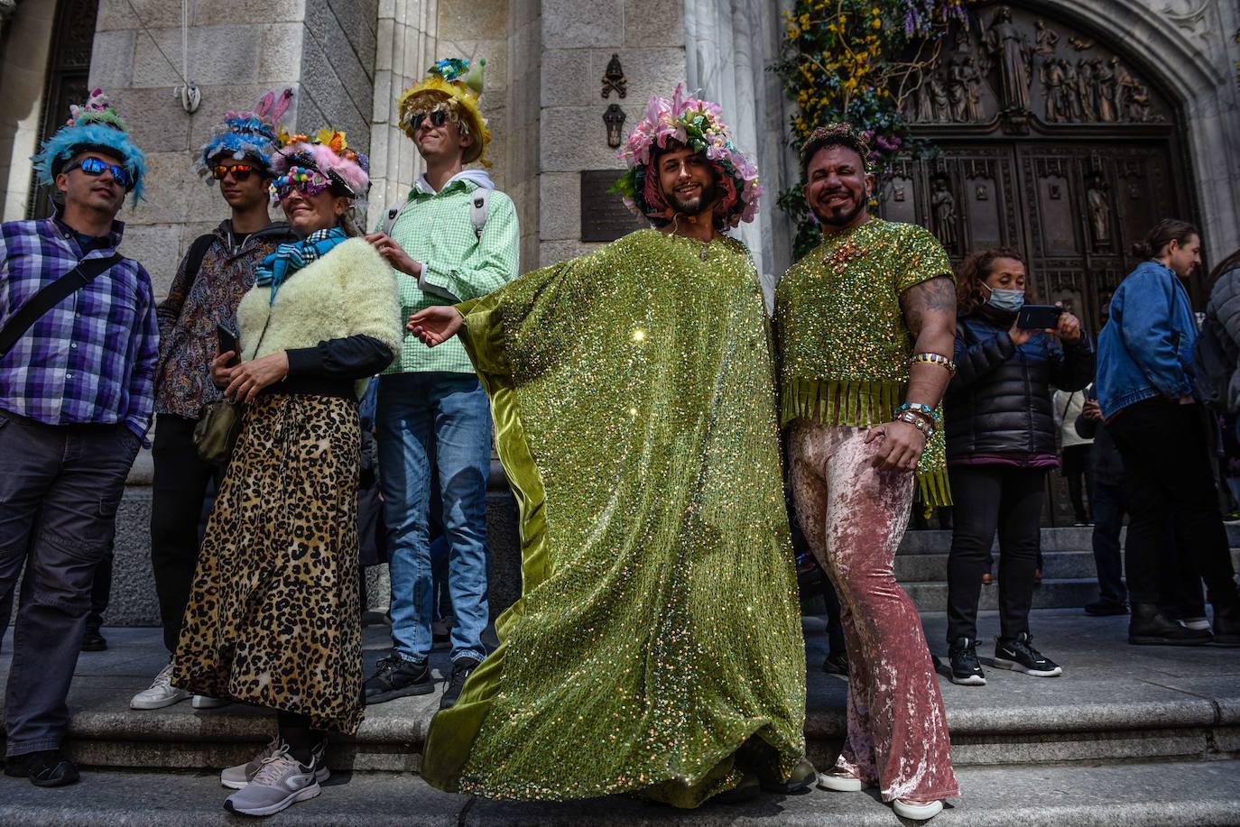 Fotos: Los sombreros imposibles del desfile de Pascua de Nueva York