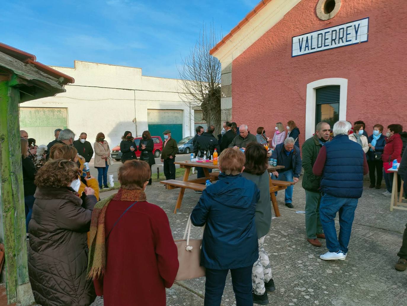 Inauguración del albergue municipal en Valderrey. 