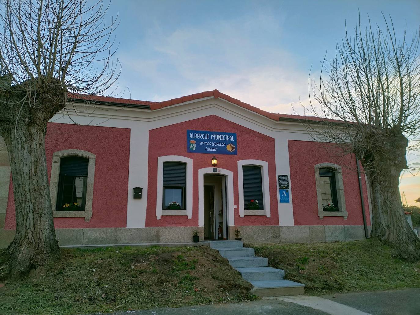 Inauguración del albergue municipal en Valderrey. 