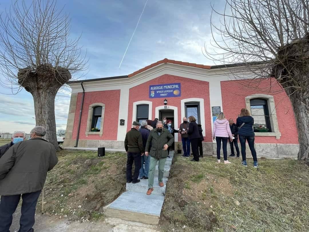 Inauguración del albergue municipal en Valderrey. 