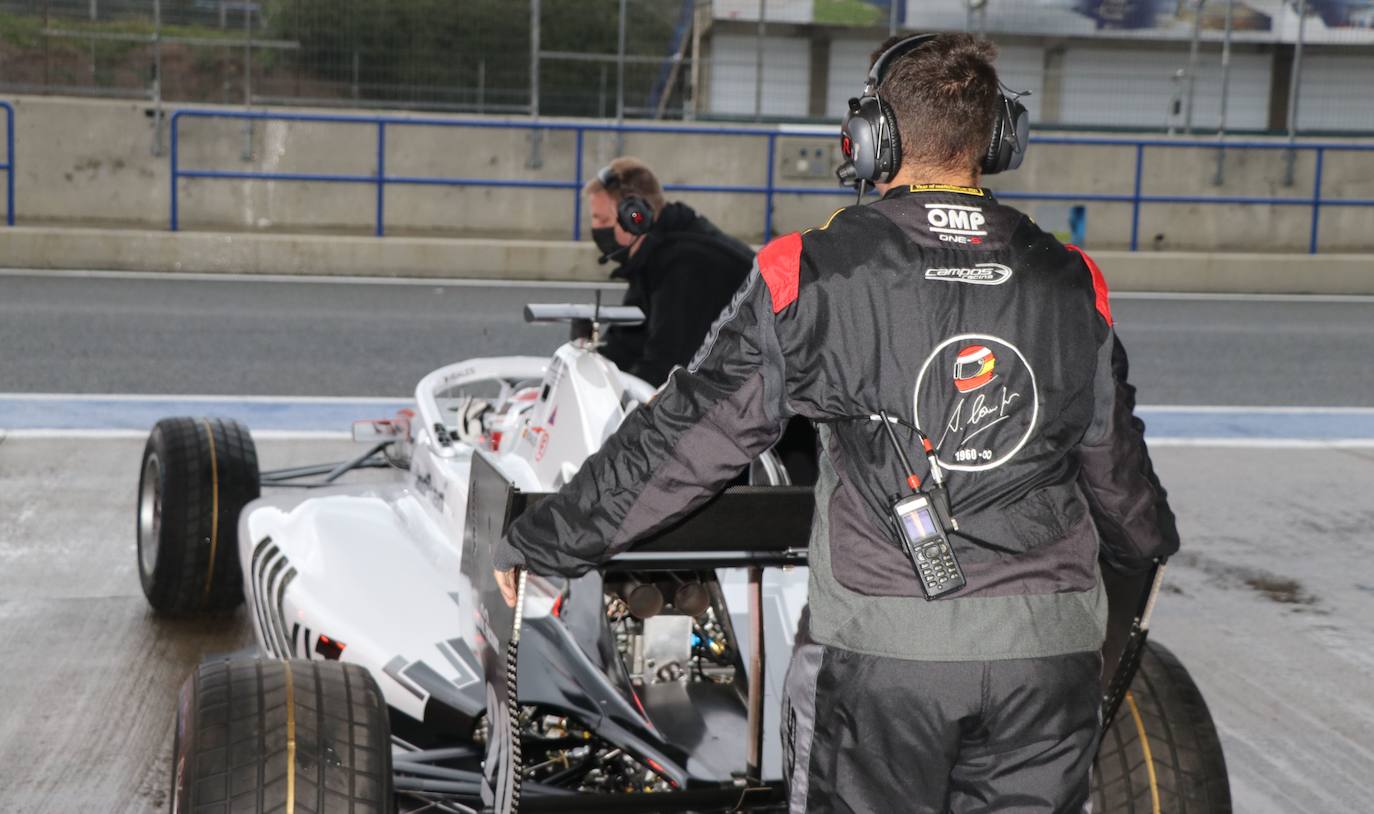 leonoticias acompaña al piloto leonés en una sesión de entrenamientos en Jerez.