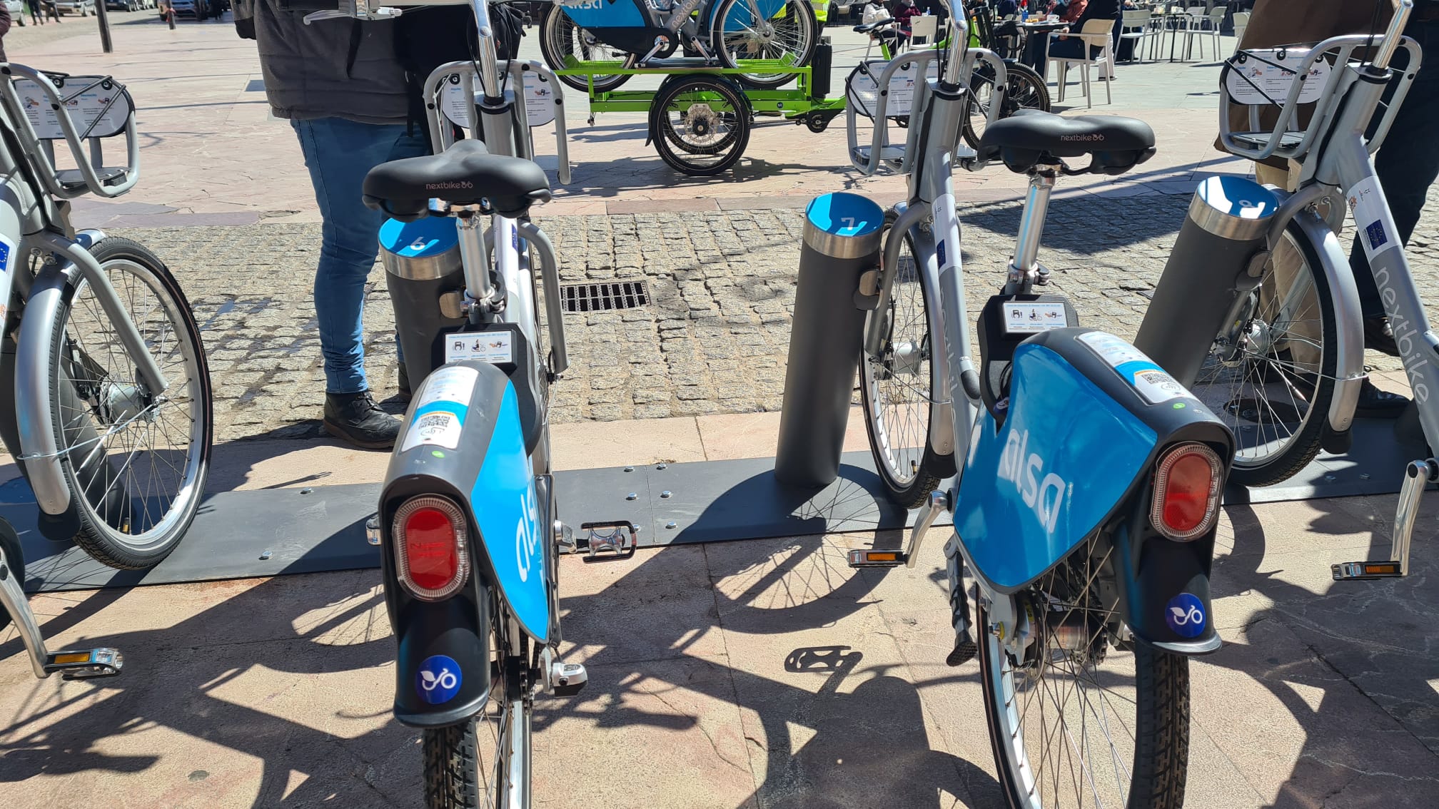 Fotos: El sistema de préstamo de bicis, en marcha