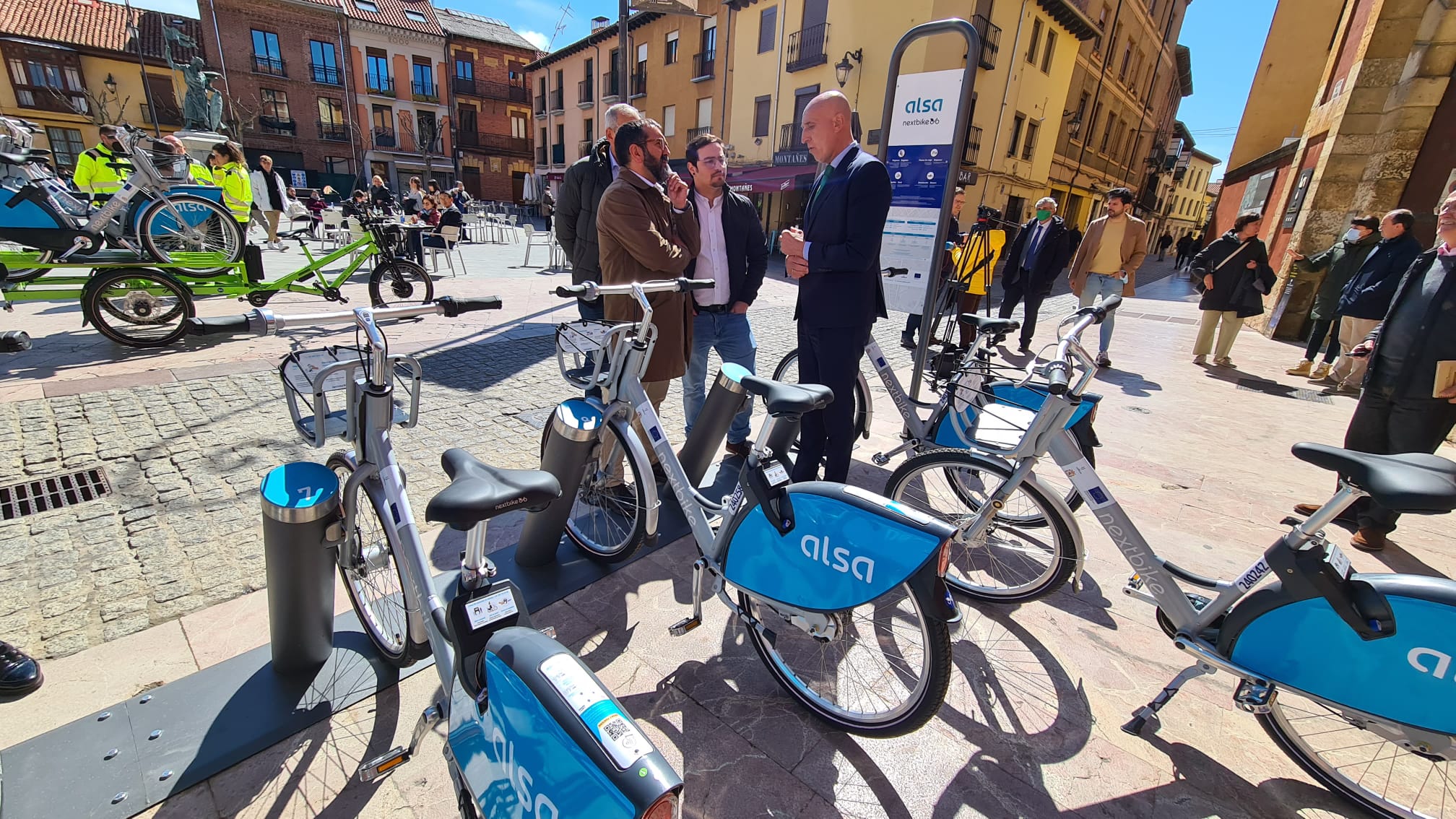 Fotos: El sistema de préstamo de bicis, en marcha