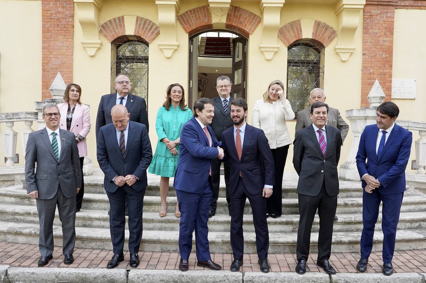 Primera reunión del nuevo gobierno de la Junta en la reunión del Consejo de Gobierno.