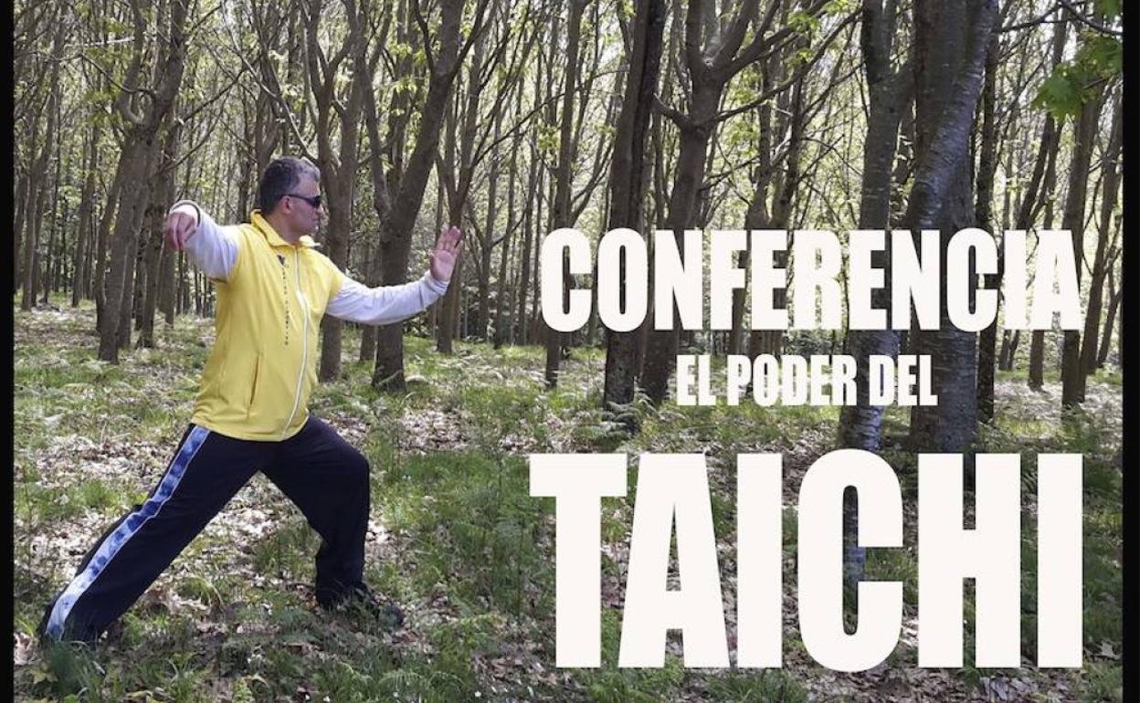Cartel de la actividad sobre taichí.