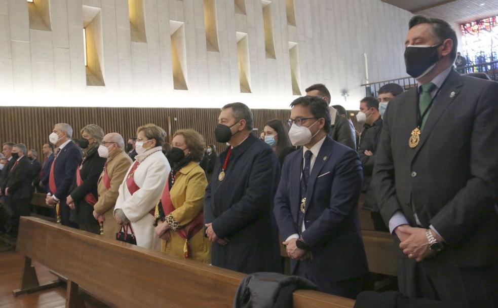 Celebración de la misa de Acción de Gracias en la Basílica de la Virgen del Camino.