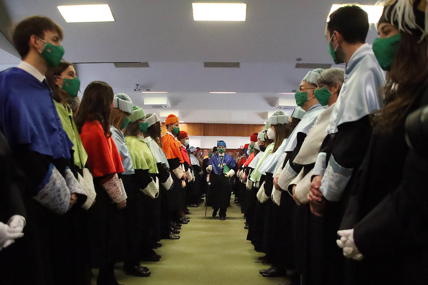 La Universidad de León celebra la festividad de San Isidoro, presidida por el rector Juan Francisco García Marín