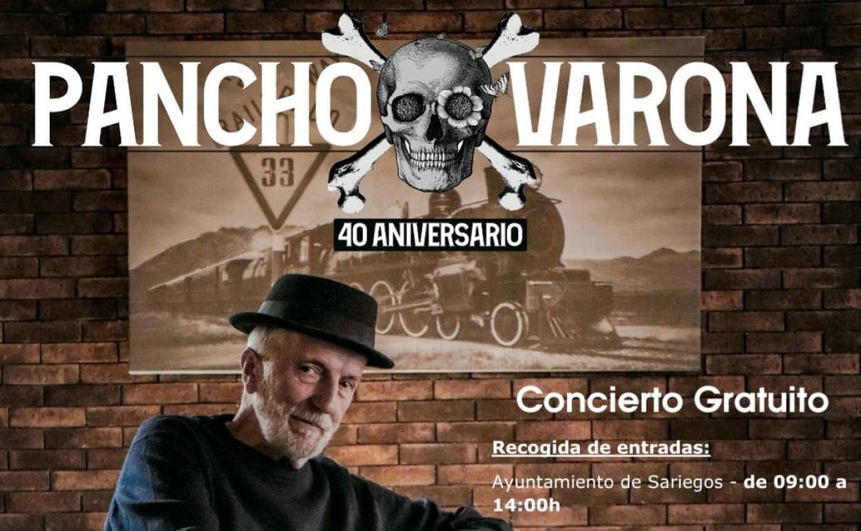 Cartel del concierto.