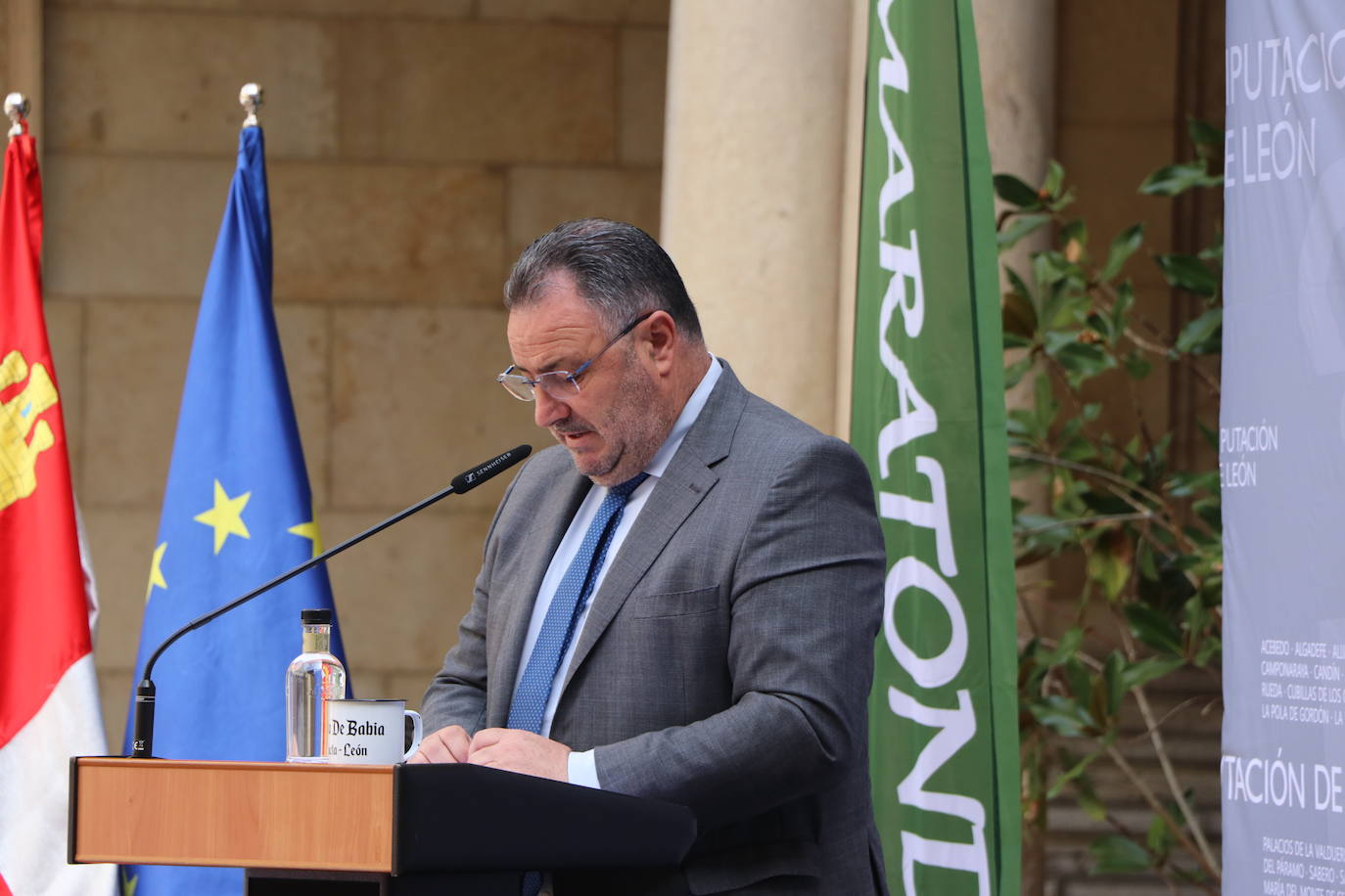 Llegada de José Luis Rodríguez Zapatero y acto de la primera gala de los Premios de la Trashumancia. 