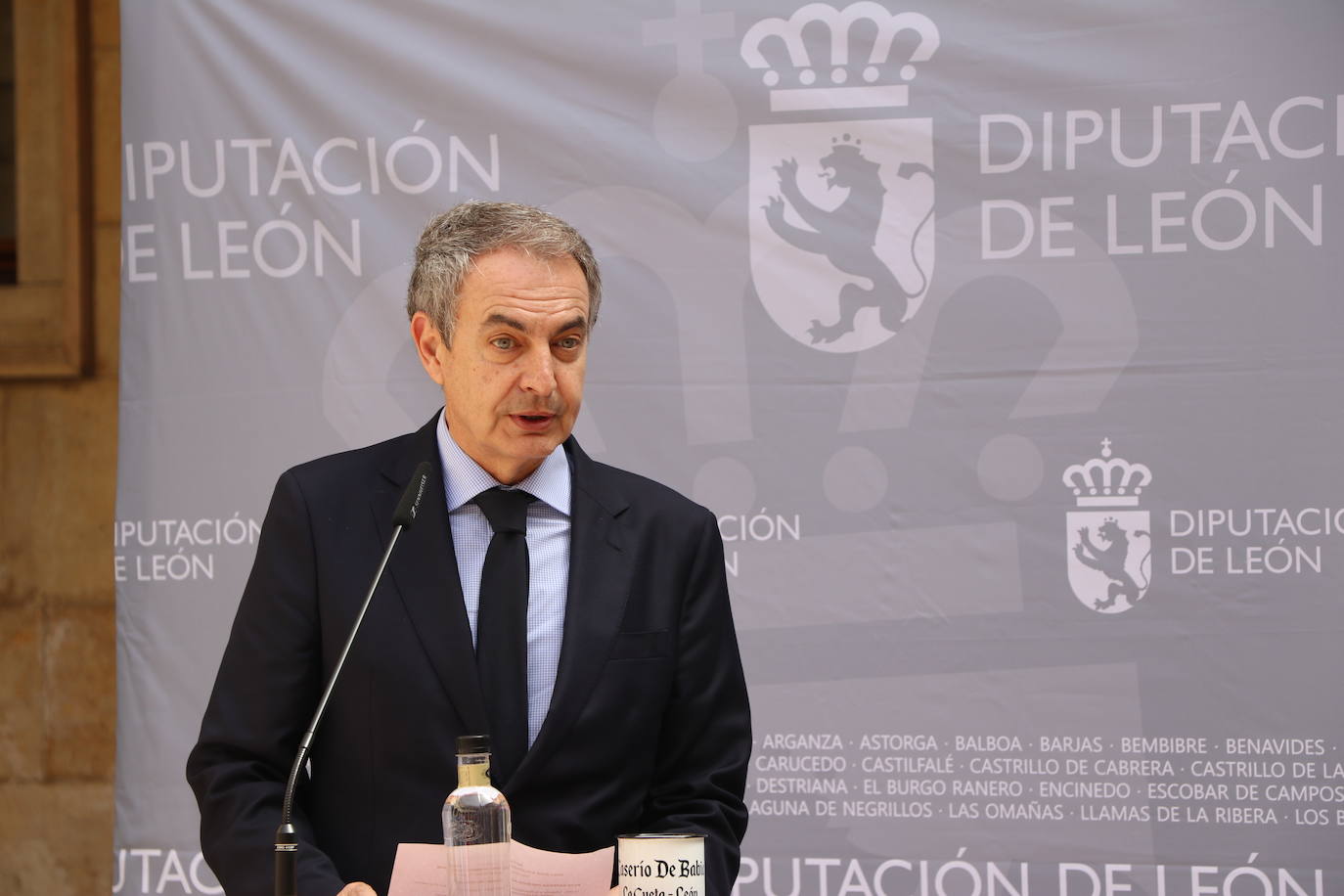 Llegada de José Luis Rodríguez Zapatero y acto de la primera gala de los Premios de la Trashumancia. 