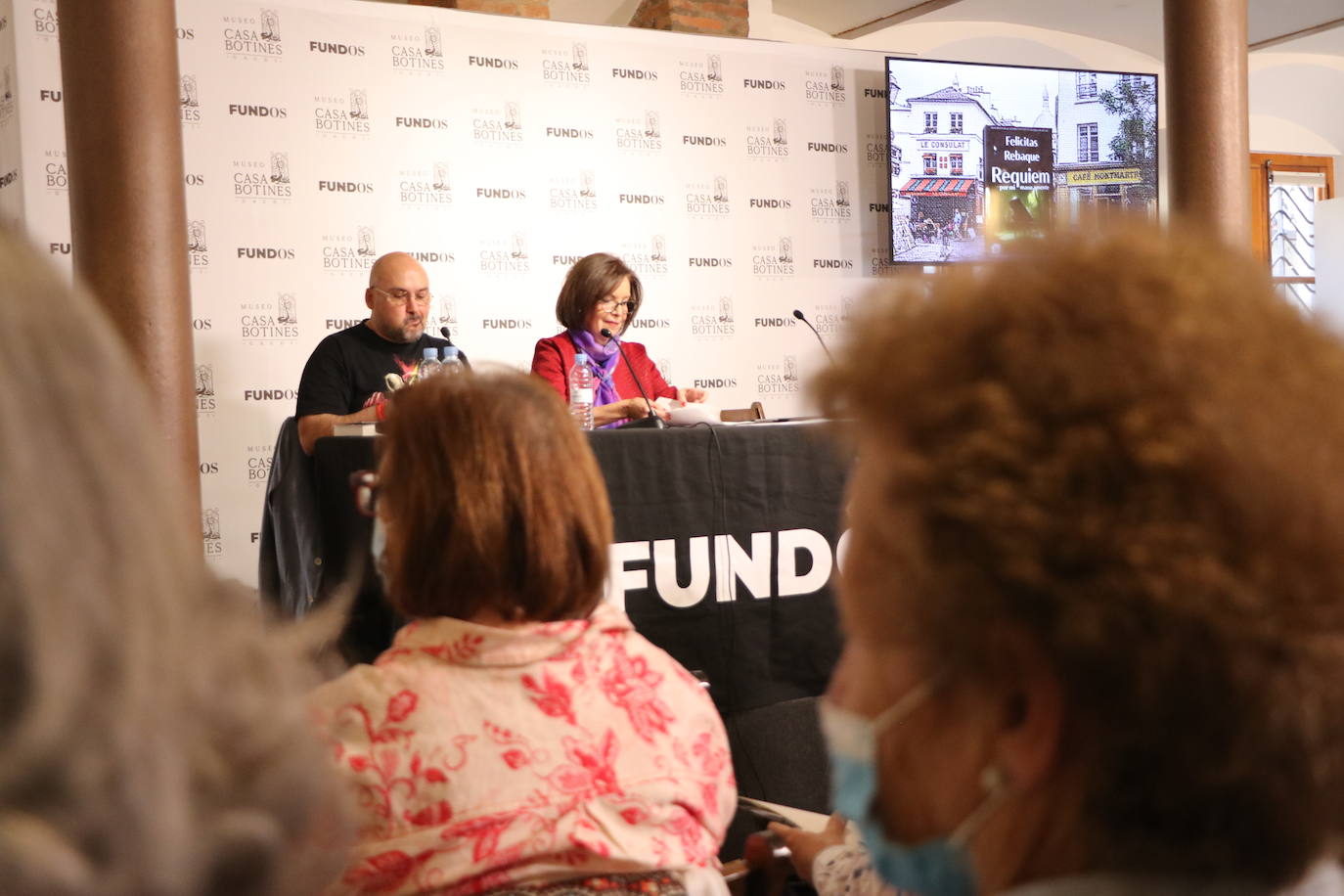 Presentación de la obra 'Réquiem por mi mano ausente' en Museo Casa Botines. 