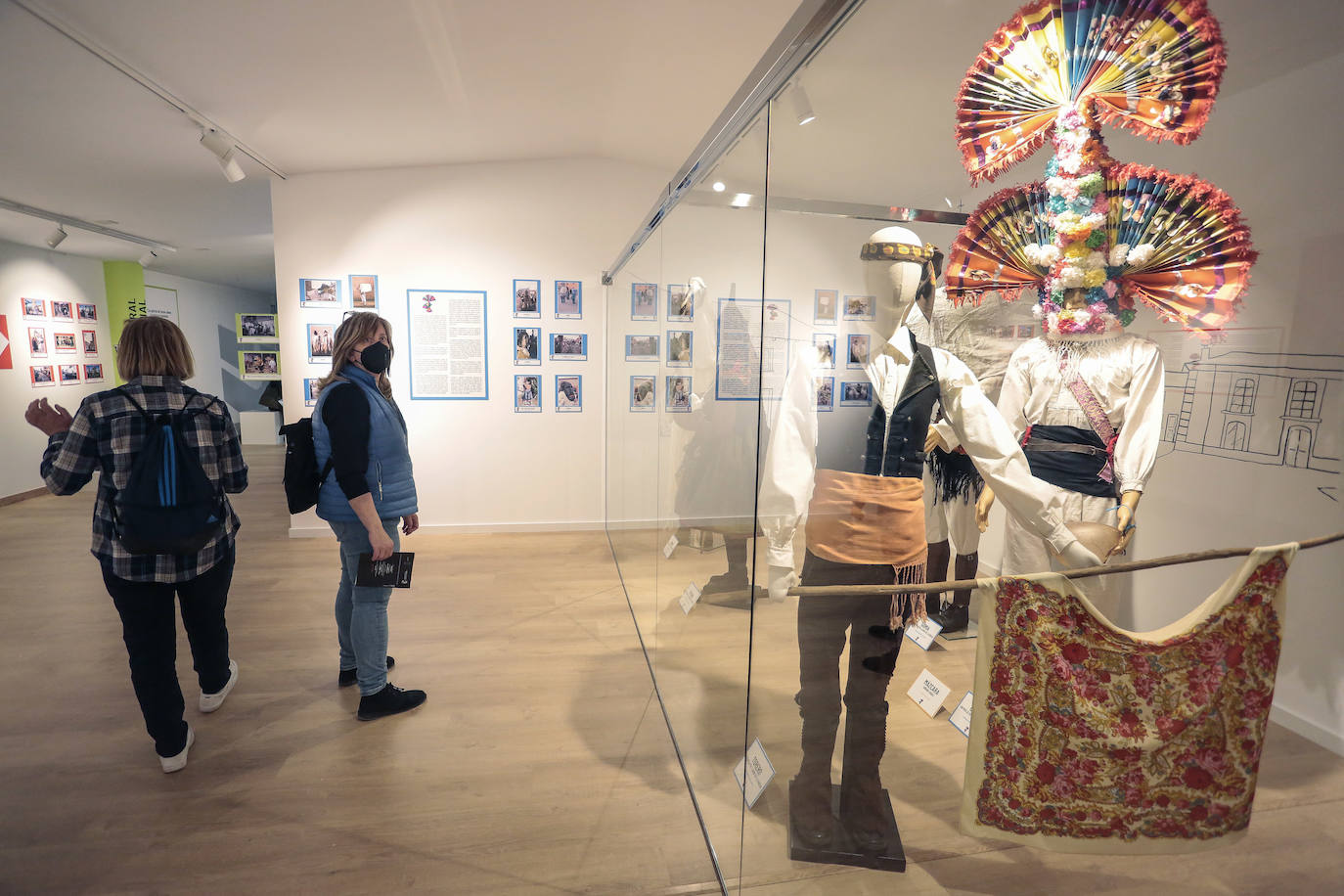 Inauguración del Centro de Interpretación del Antruejo de Llamas de la Ribera, Guima