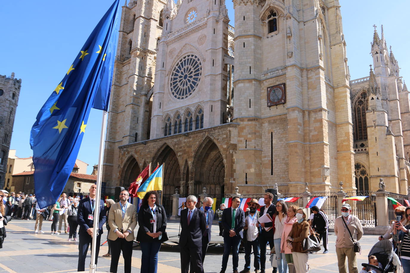 Fotos: Día de Europa en León