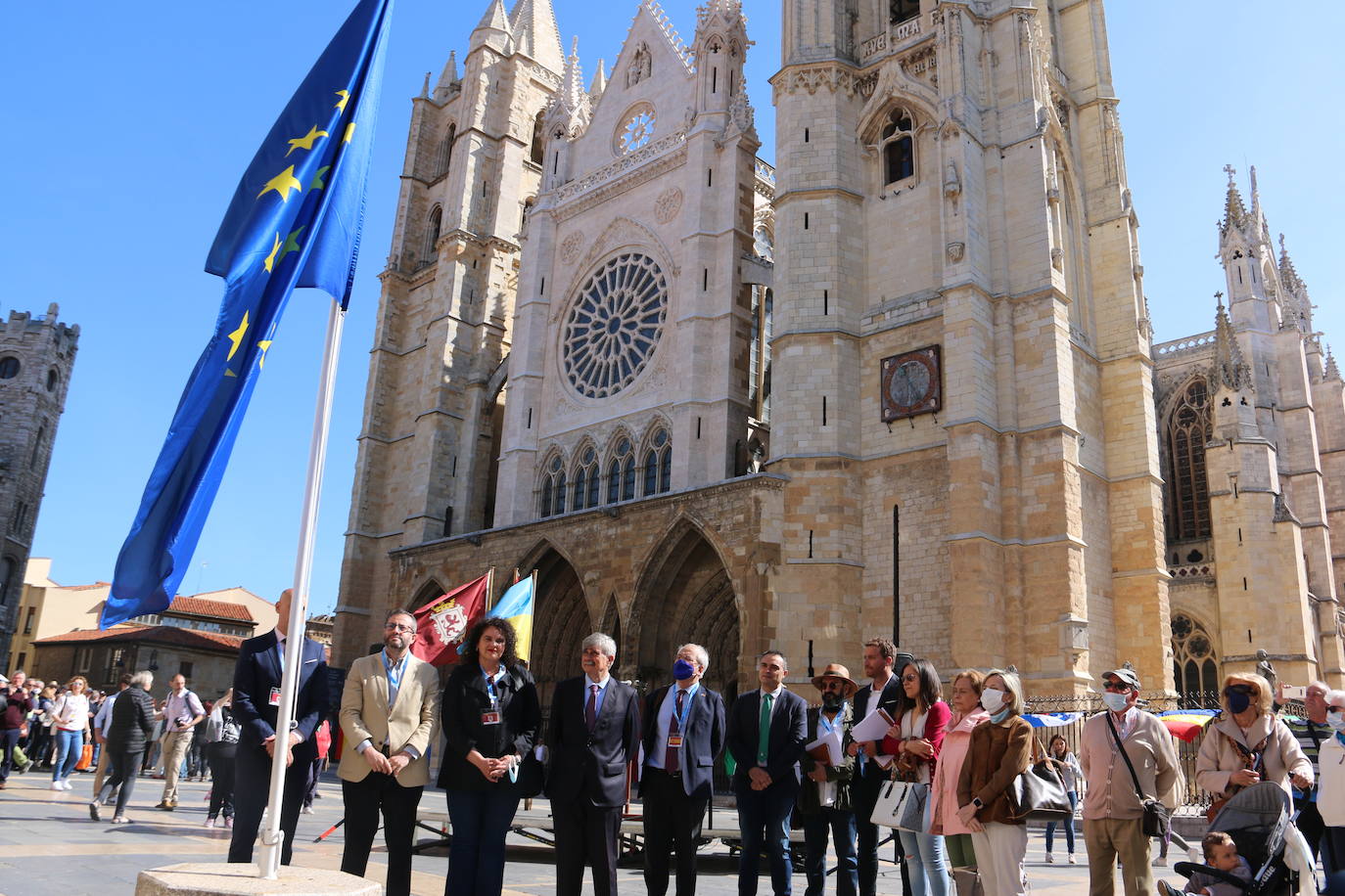 Fotos: Día de Europa en León