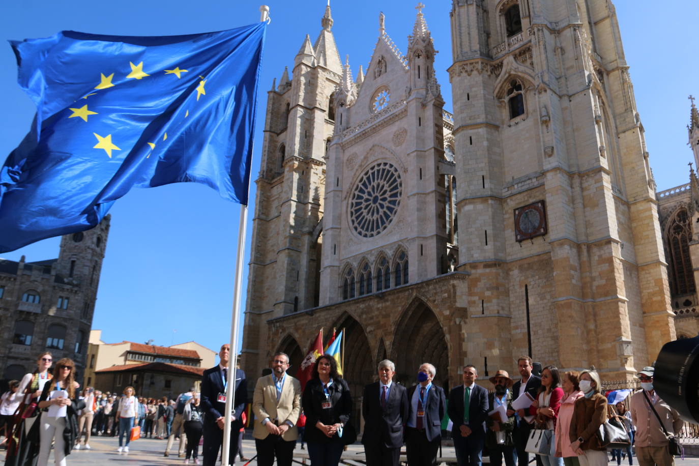 Fotos: Día de Europa en León