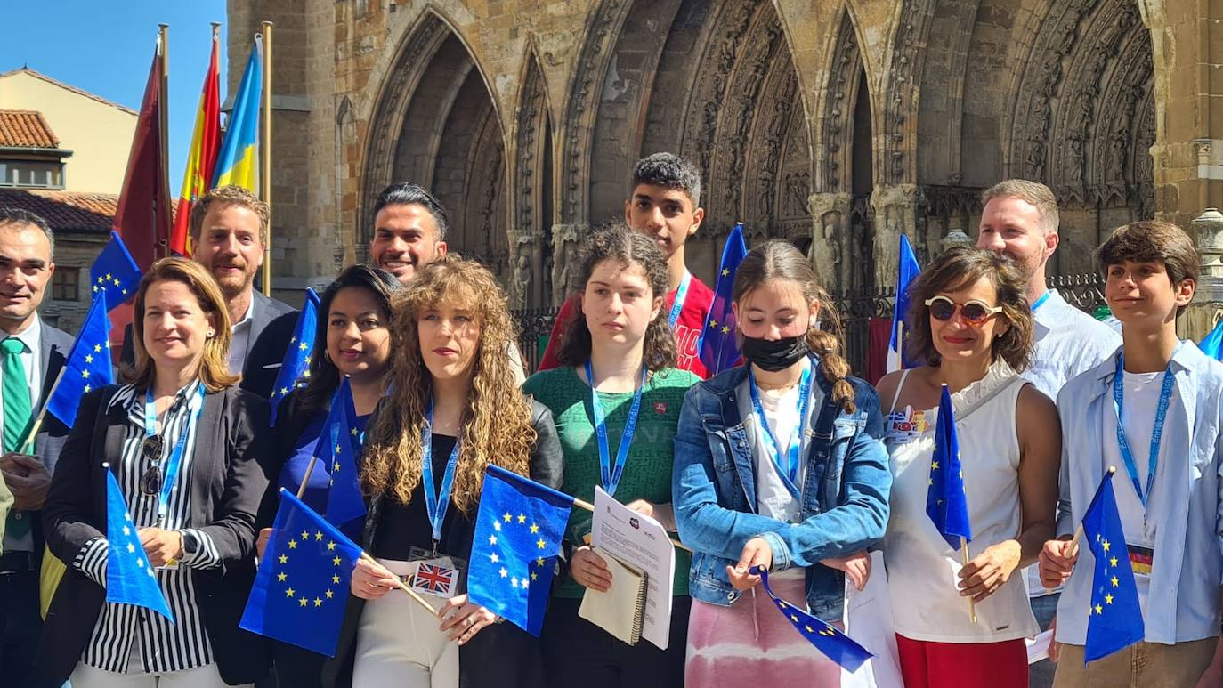 Fotos: Día de Europa en León