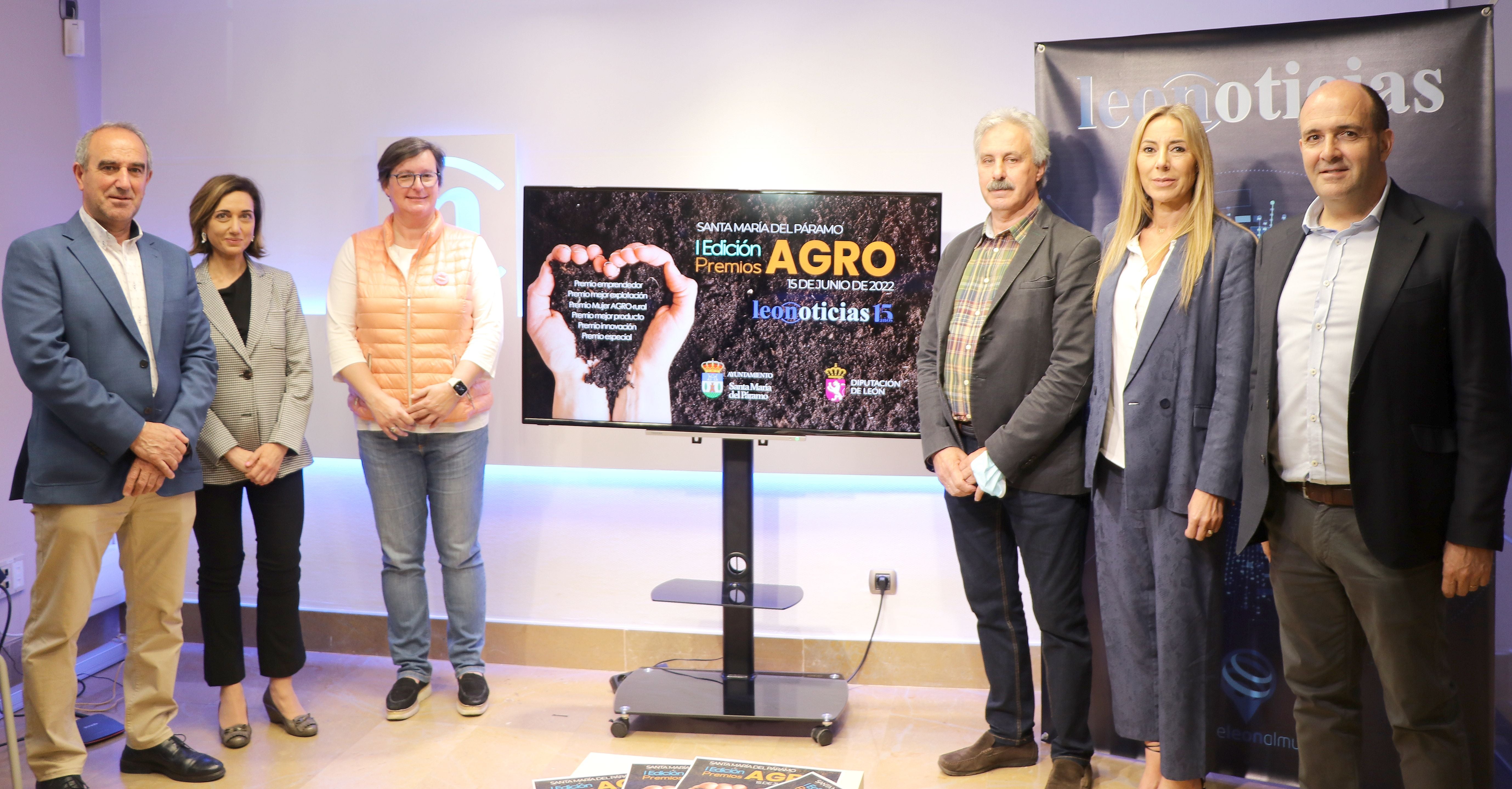 Presentación de los I Premios Agro de León en la redacción de leonoticias.