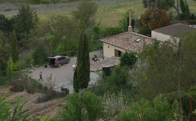 Casa familiar donde se produjeron las muertes. 