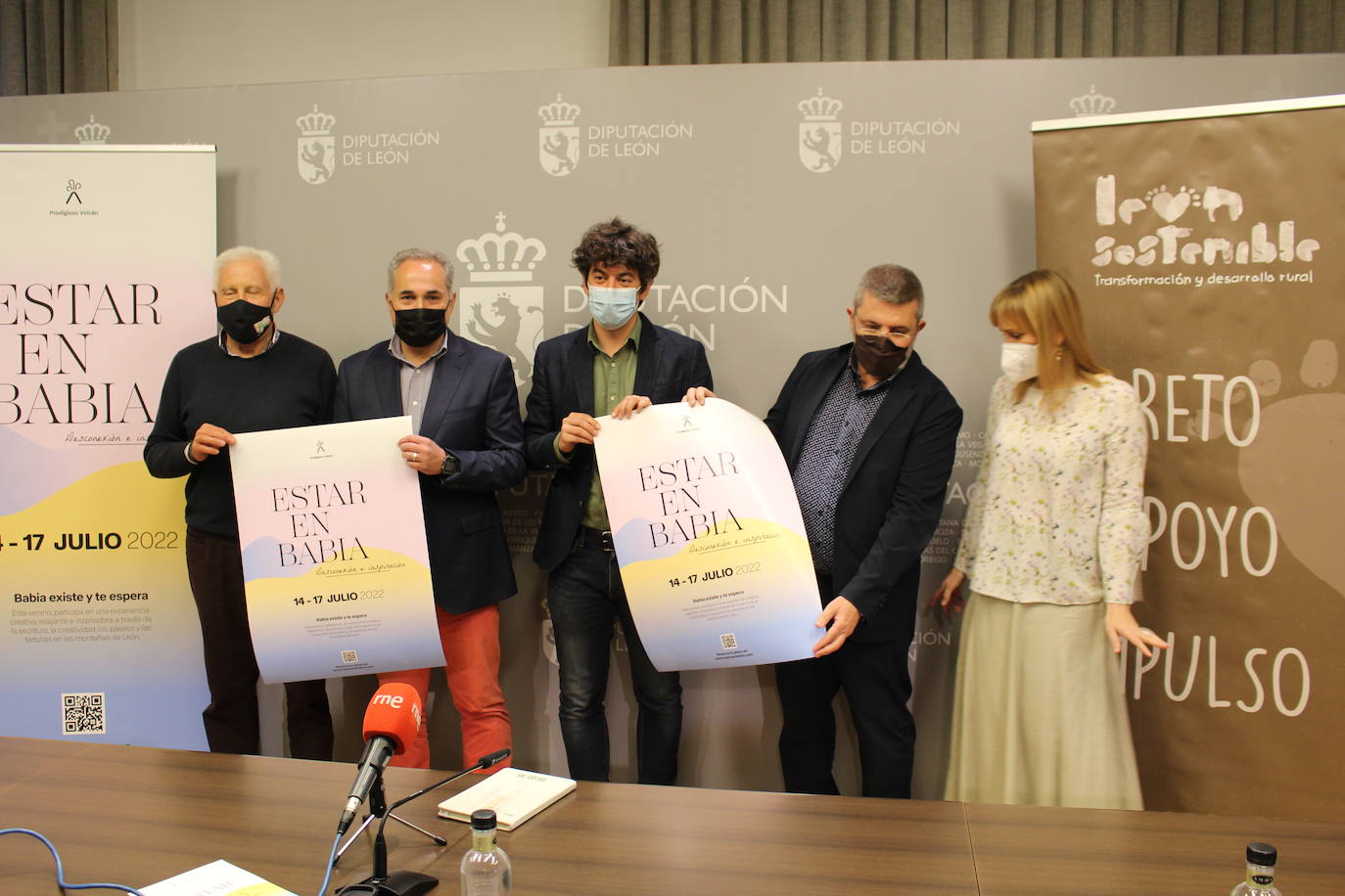 Presentación del proyecto innovador «Estar en Babia». 