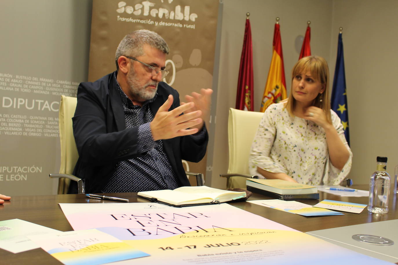 Presentación del proyecto innovador «Estar en Babia». 