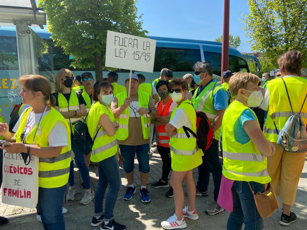 El Bierzo y Laciana llevan su 'Marcha Blanca' a Valladolid para exigir sanidad pública de calidad.