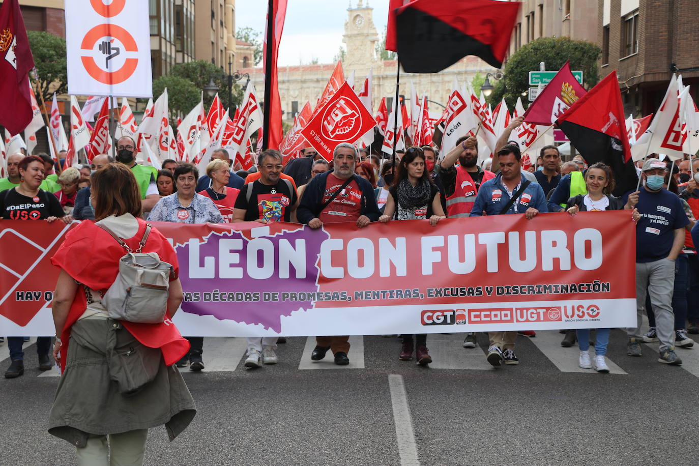 Manifestación por León en la capital leonesa. 