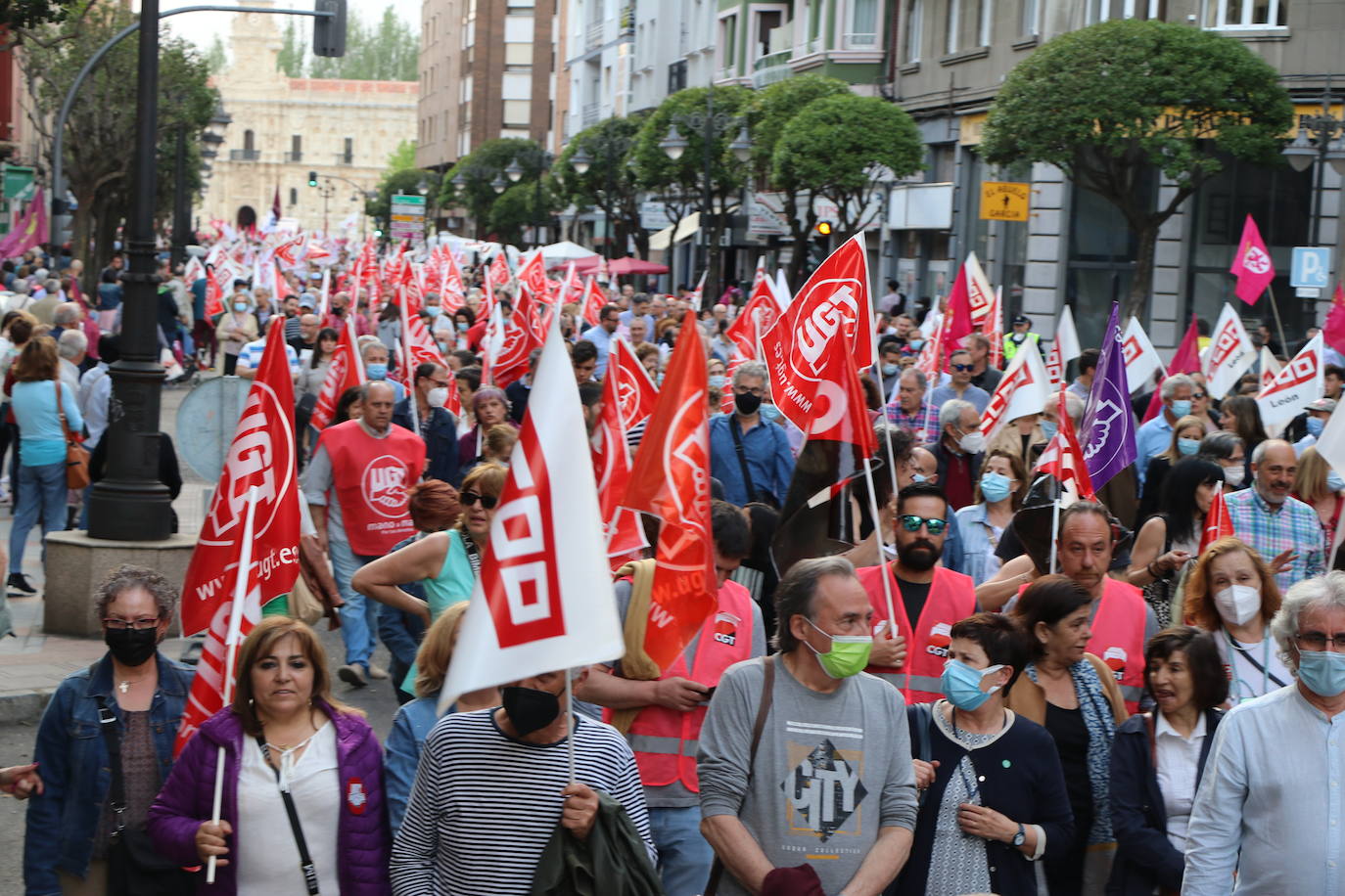 Manifestación por León en la capital leonesa. 