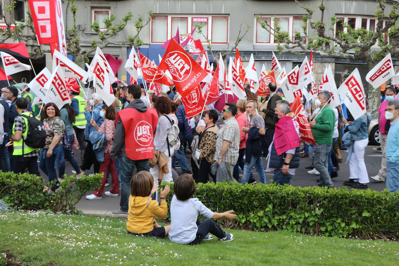 Manifestación por León en la capital leonesa. 