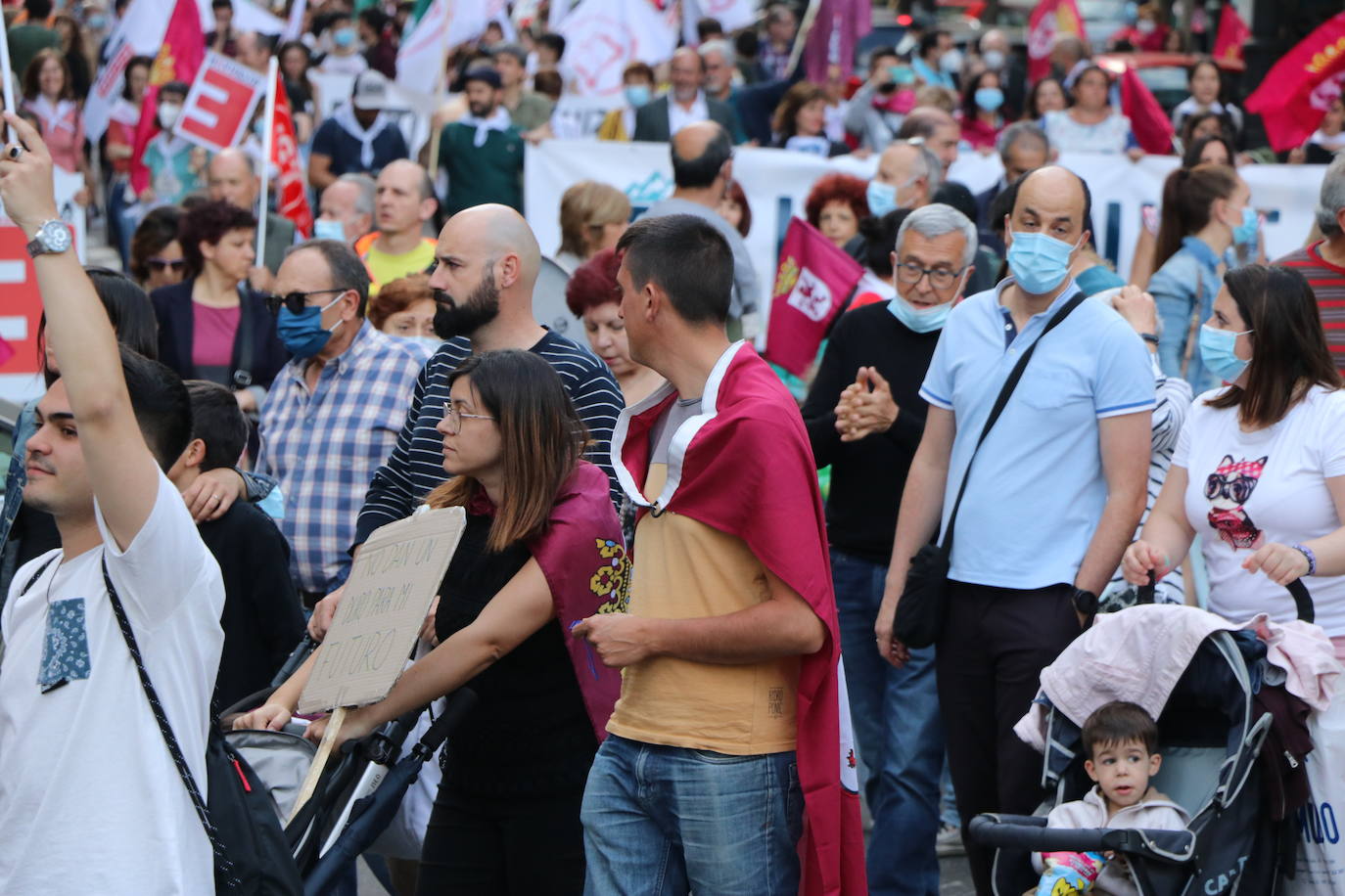 Manifestación por León en la capital leonesa. 