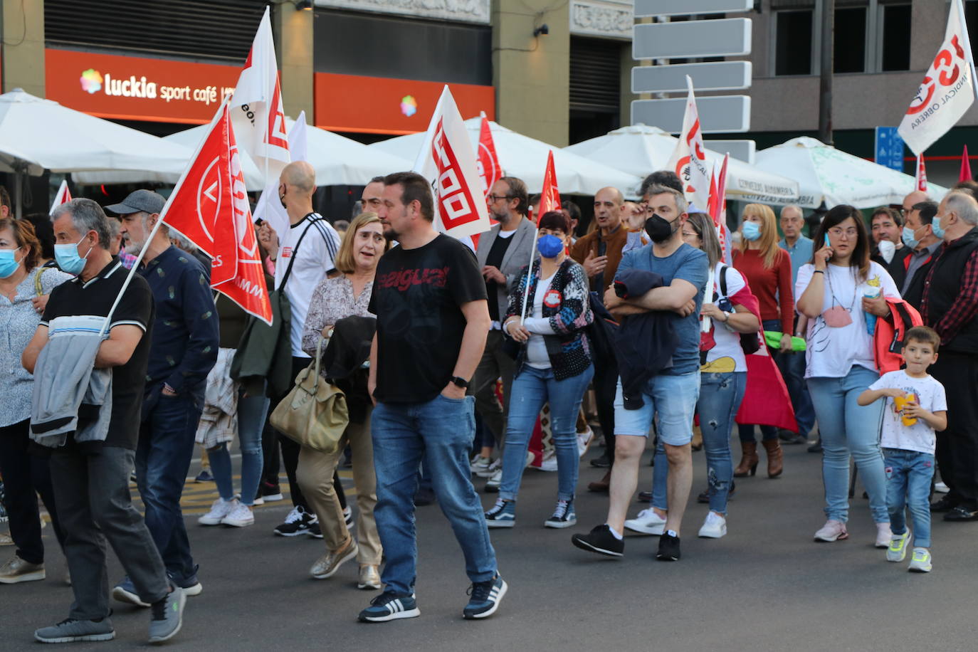 Manifestación por León en la capital leonesa. 