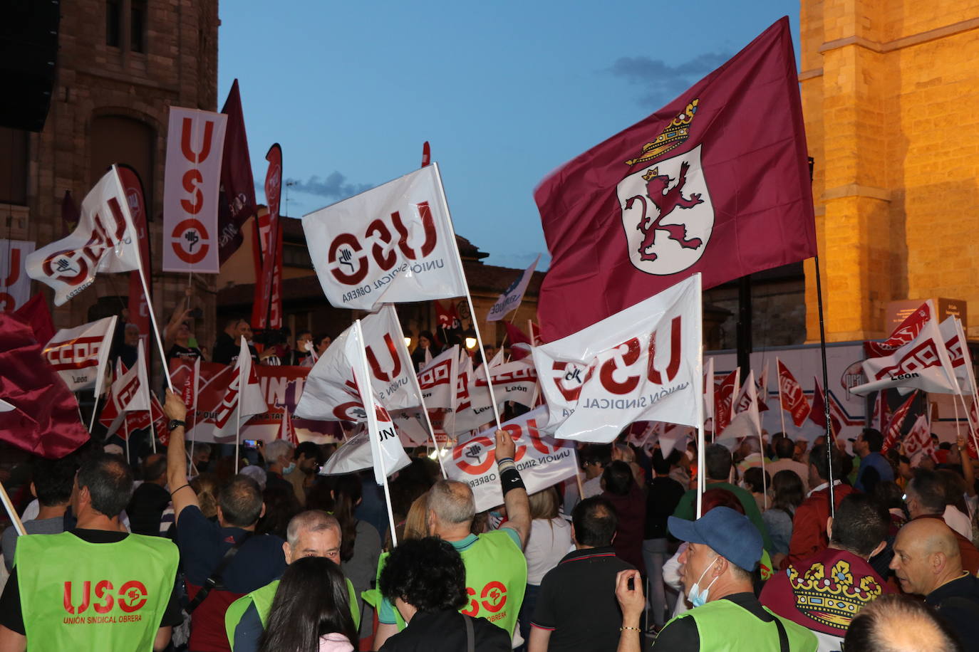 Manifestación por León en la capital leonesa. 