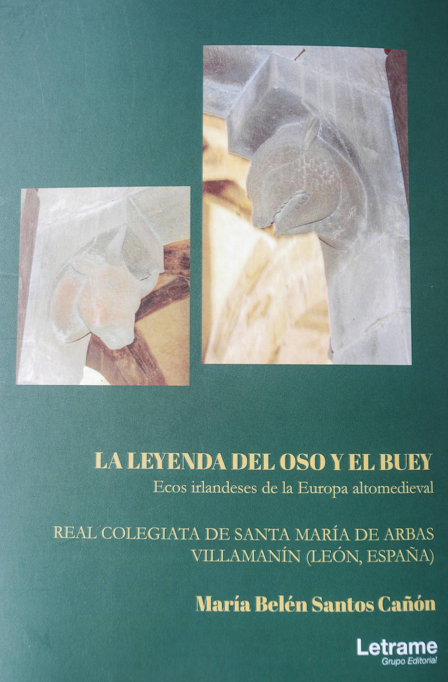 María Belén Santos, autora del libro 'La leyenda del oso y el buey'.
