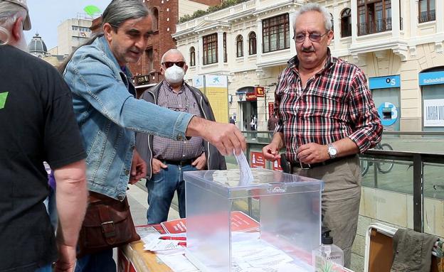 Botines acogió una de las mesas en la ciudad de León.