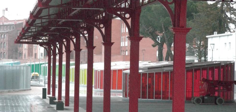 Zona Peatonal Que Queda Tras La Integración Del Ferrocarril En El Entorno De La Estación De León.
