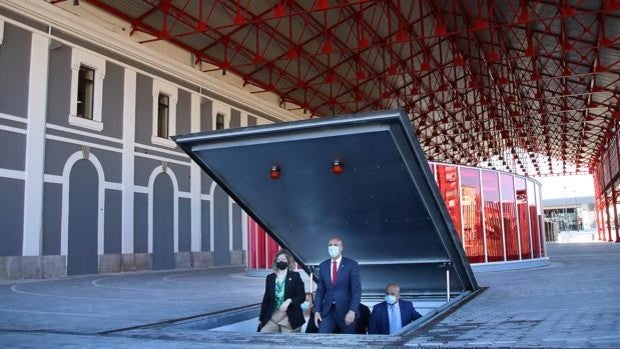 Zona Peatonal Que Queda Tras La Integración Del Ferrocarril En El Entorno De La Estación De León.