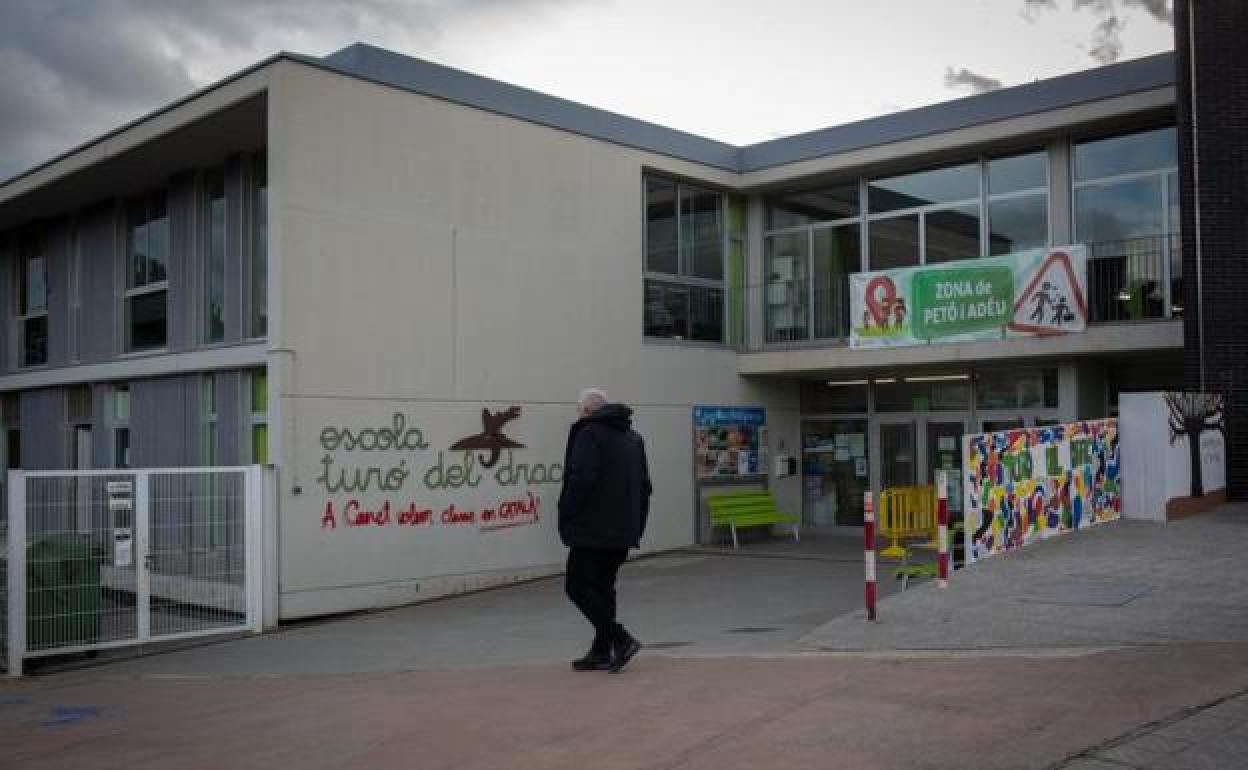 Imagen del colegio de Canet.