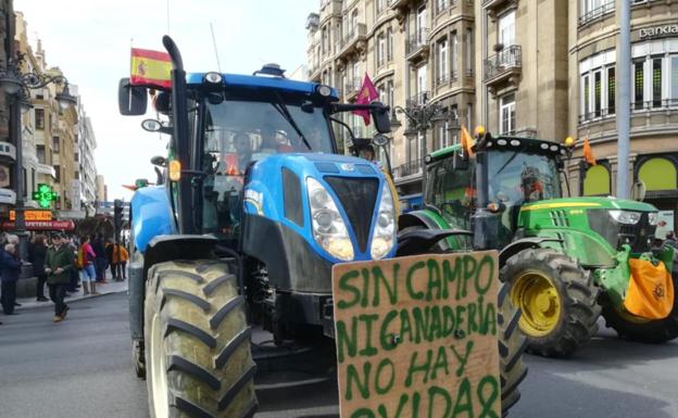 Manifestación de UCCL en León.