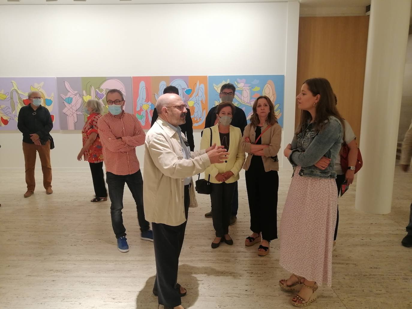 Fotos: El Museo de León ainaugura la exposición &#039;Errantes y otras figuraciones&#039;