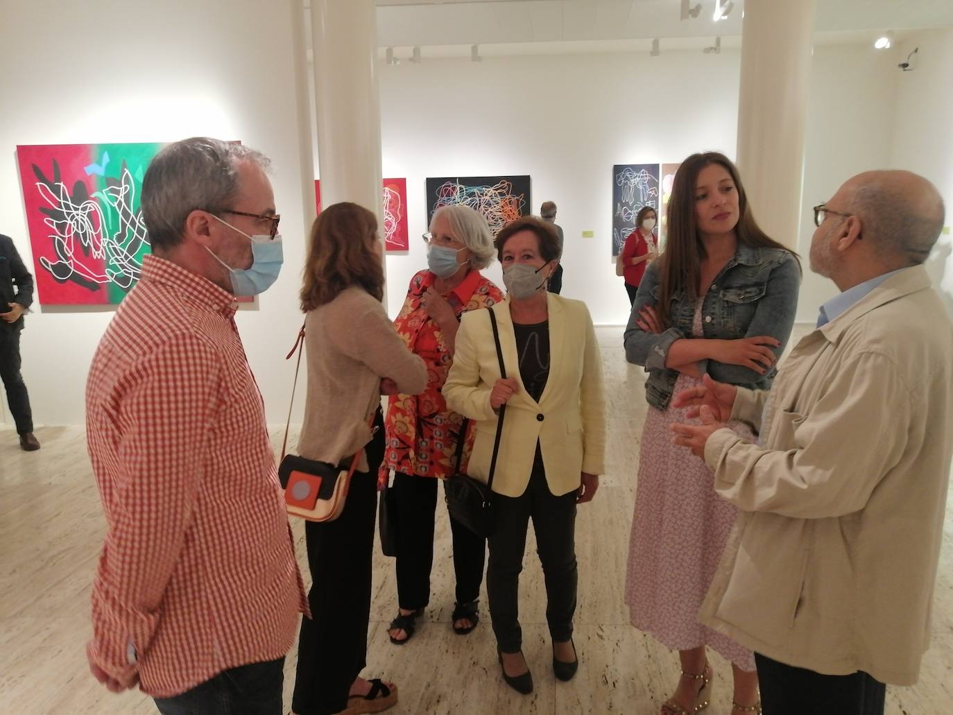 Fotos: El Museo de León ainaugura la exposición &#039;Errantes y otras figuraciones&#039;