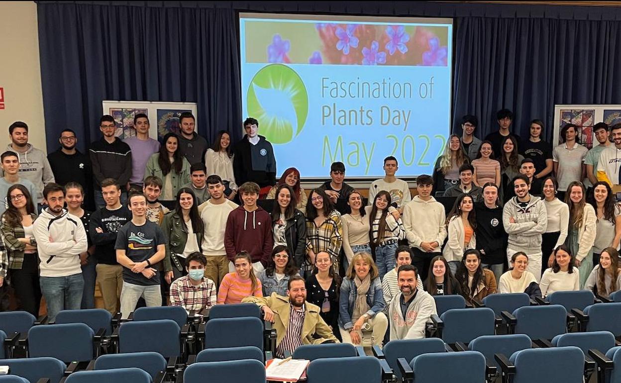 Participantes en la jornada de Biotecnología de la ULE.