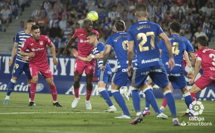 Imagen del encuentro entre la SD Ponferradina y el Leganés. 