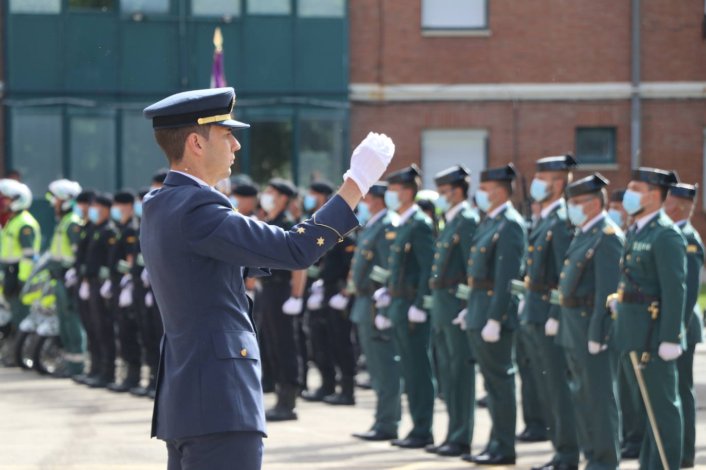 Fotos: Actos conmemorativos del 178 aniversario de la Guardia Civil en León